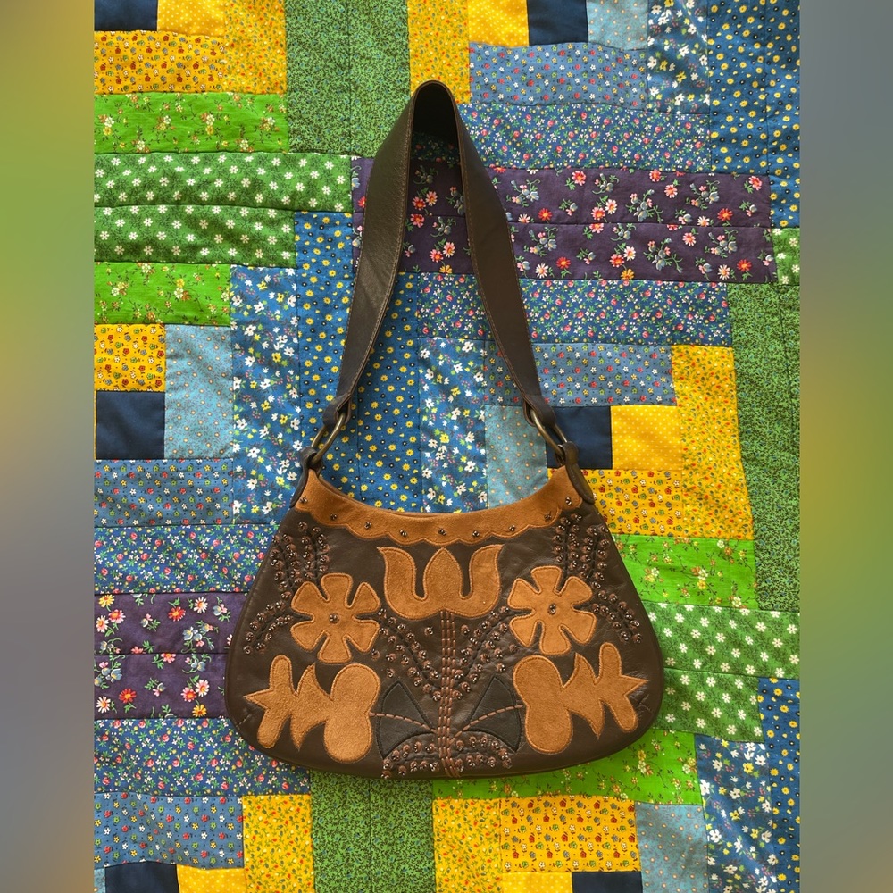 Christiana Folk art style early 2000s purse